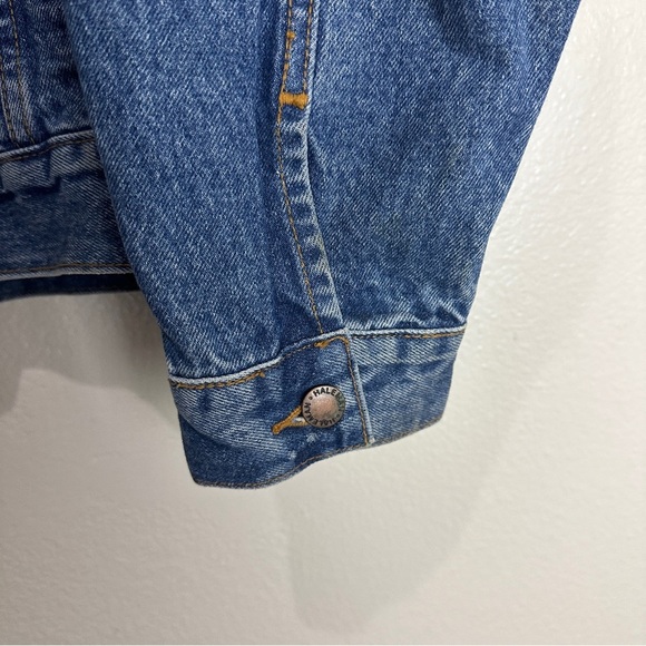 Haleman Denim Jeans Wear Jacket Size XL Vintage - Picture 3 of 10